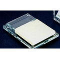 Jade Glass Note Pad Holder (3 1/2"x5")